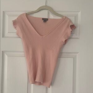 J. Crew Pink Short Sleeve Tee